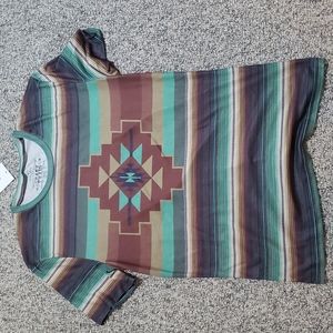 Aztec Serape Crazy Train Women's T Shirt